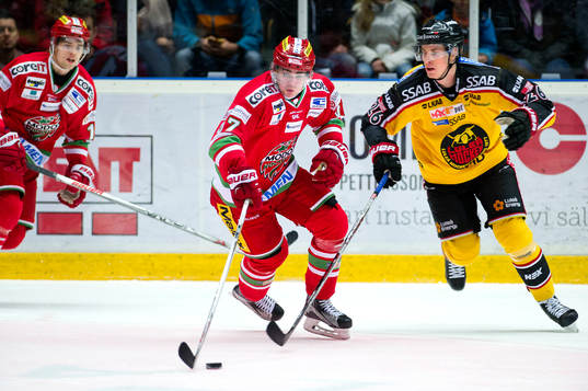 Modos Emil Djuse och Luleås Peter Cehlarik