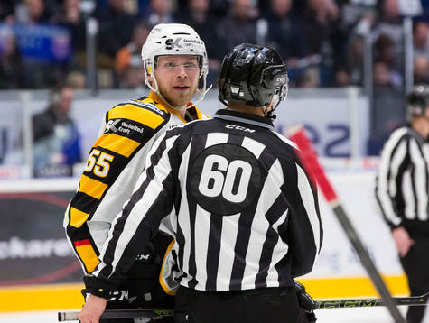 Skellefteås Alexander Urbom är missnöjd med
