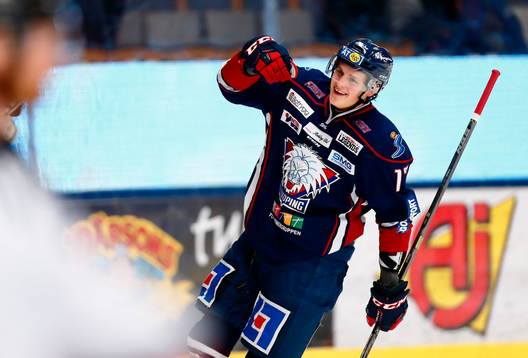 Linköpings Henrik Törnqvist jublar