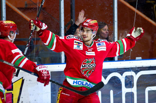 Modos Gustav Possler jublar