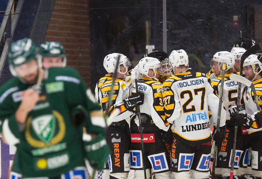Skellefteås spelare jublar