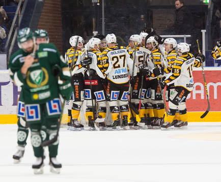 Skellefteås spelare jublar