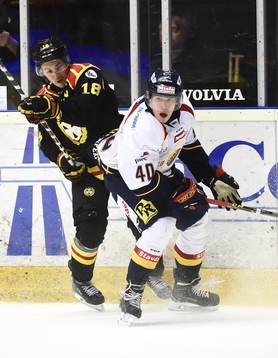Brynäs Anton Rödin och Djurgårdens Tomi Sallinen