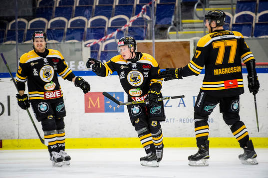 Panterns Emil Sandin, Kalle Östman och Patrik Magnusson