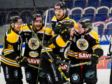 Panterns Emil Sandin, Johan Molldén, Patrik Magnusson,