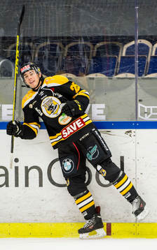 Panterns Patrik Blomberg jublar