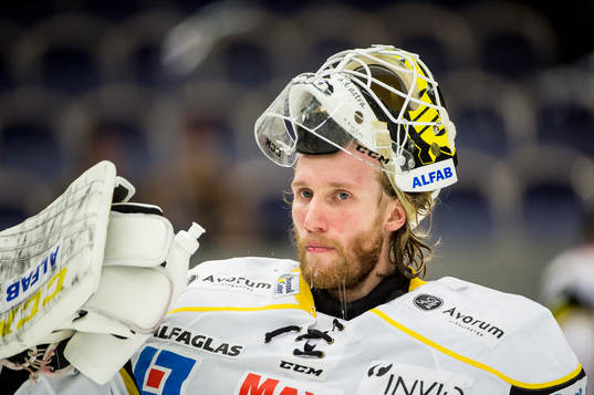 Västerås målvakt Marcus Dahlbom