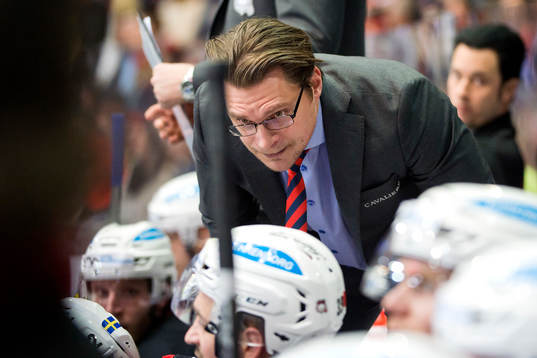 Malmö Redhawks tränare Björn Hellkvist