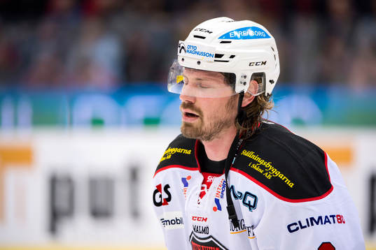 Malmö Redhawks Stefan Warg deppar