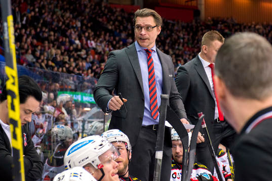 Malmö Redhawks tränare Björn Hellkvist