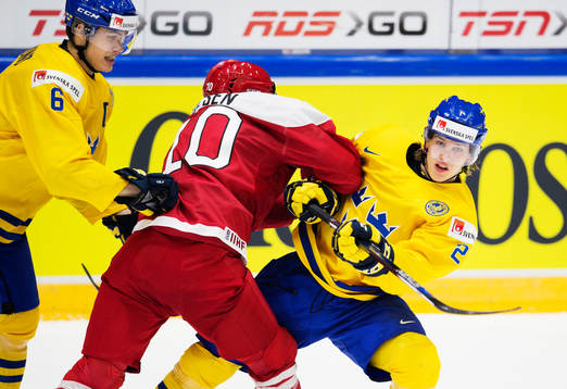 Sveriges Andreas Englund och Oskar Lindblom utmanas av