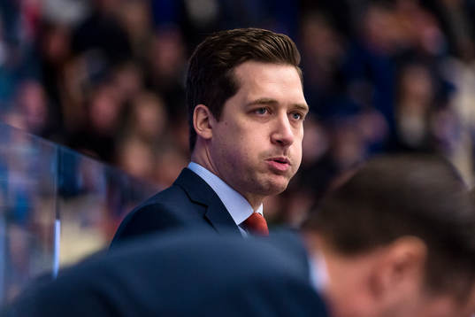 Växjös tränare Sam Hallam