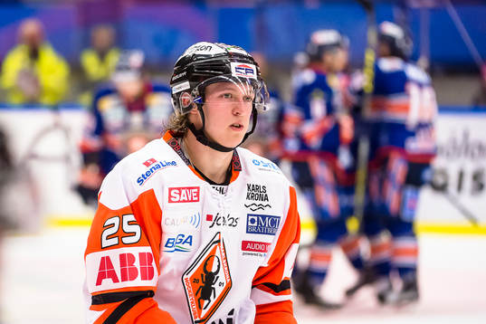Karlskronas Gustav Ahnelöv deppar