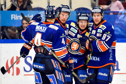 Växjös Niclas Lundgren, Alexander Johansson, Tuomas