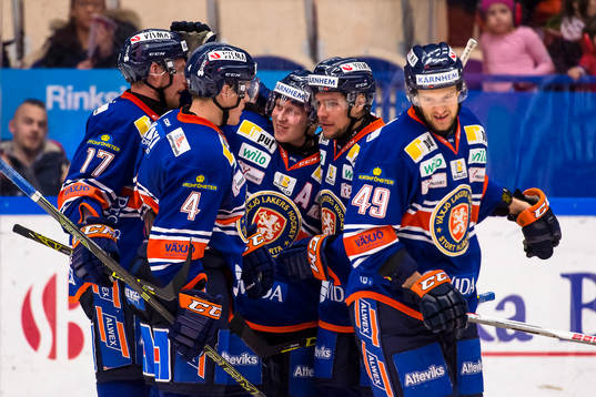 Växjös Tuomas Kiiskinen, Robert Rosén och Ilkka