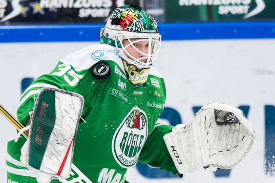 Rögles målvakt Oscar Dansk