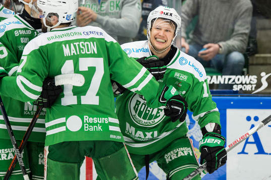 Rögles Viktor Lindgren jublar