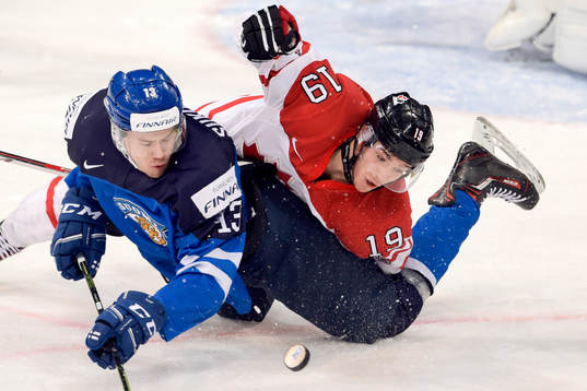 Finlands Miska Siikonen och Kanadas Brayden Point