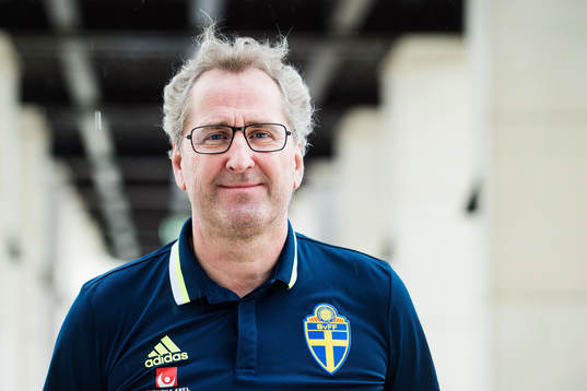 Sveriges förbundskapten Erik Hamrén