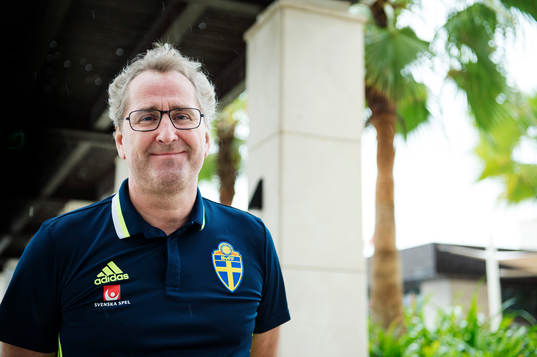 Sveriges förbundskapten Erik Hamrén