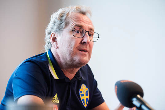 Sveriges förbundskapten Erik Hamrén