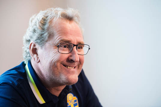 Sveriges förbundskapten Erik Hamrén