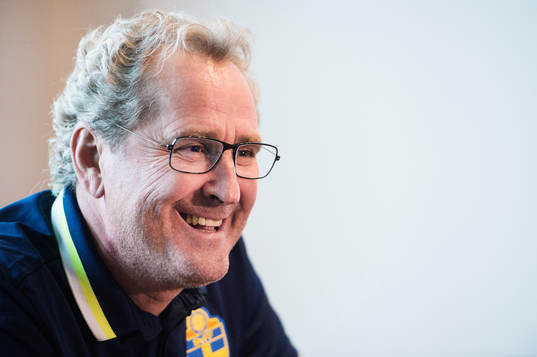 Sveriges förbundskapten Erik Hamrén