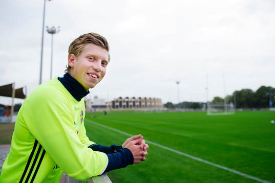 Bläddra bland fler bilder av Fotboll, Sverige, Vinterturnén, Dag 1, Träning