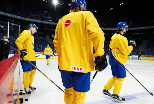 Adrian Kempe, Anton Karlsson, Oskar Lindblom och Jens