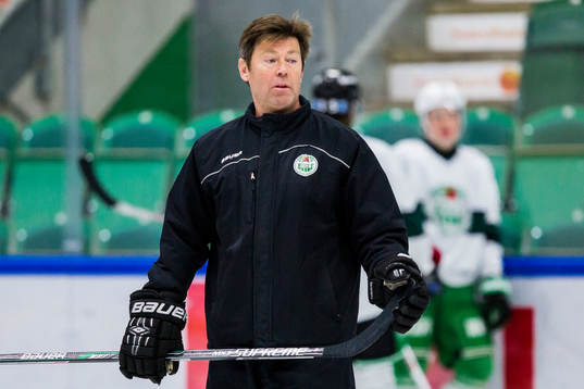 Rögles Huvudtränare Gunnar Persson