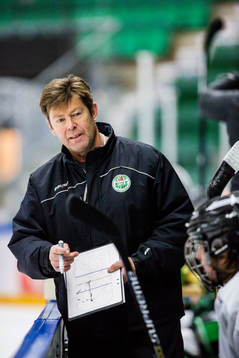 Rögles huvudtränare Gunnar Persson