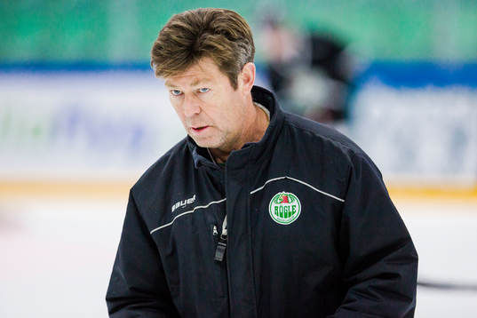 Rögles huvudtränare Gunnar Persson