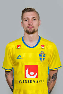 Sebastian Eriksson, spelare i Sveriges fotbollslandslag