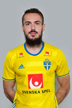 Emir Kujovic, spelare i Sveriges fotbollslandslag