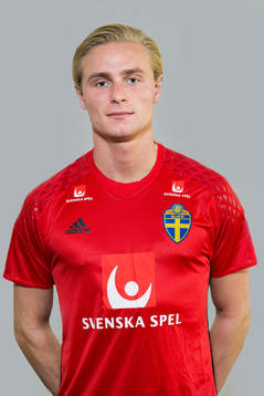 Jacob Rinne, spelare i Sveriges fotbollslandslag
