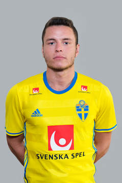 Kerim Mrabti, spelare i Sveriges fotbollslandslag