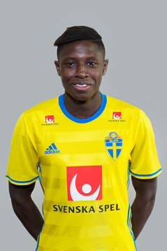 Pa Konate, spelare i Sveriges fotbollslandslag