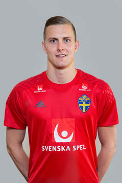 Karl Johan Johnsson, spelare i Sveriges fotbollslandslag