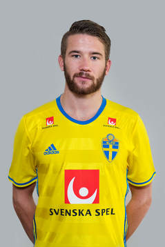 Marcus Rohdén, spelare i Sveriges fotbollslandslag