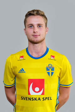 Adam Lundqvist, spelare i Sveriges fotbollslandslag