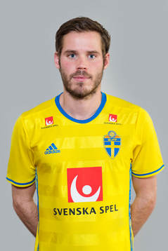 Emil Salomonsson, spelare i Sveriges fotbollslandslag