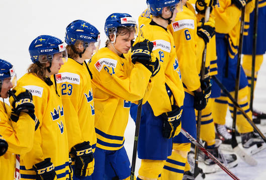 Sveriges spelare med Anton Karlsson deppar