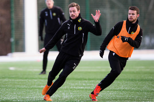 Hammarbys Arnor Smarason och Måns Söderqvist