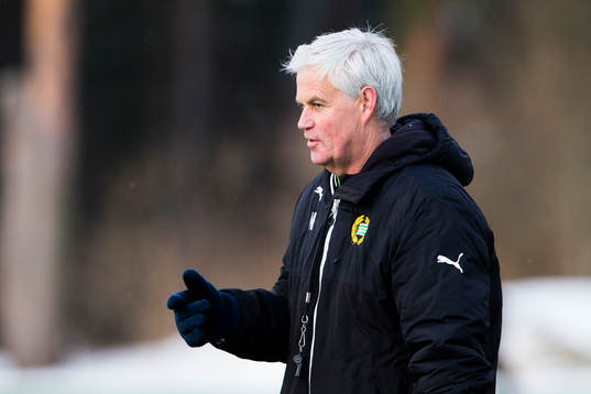 Hammarbys tränare Nanne Bergstrand