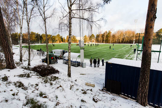 Generell vy över Årsta IP