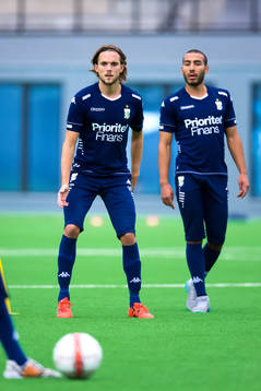 Tom Pettersson och Haitam Aleesami