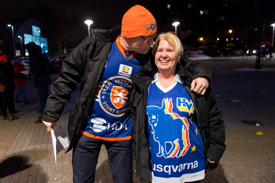 Växjö och HV71-supportrar