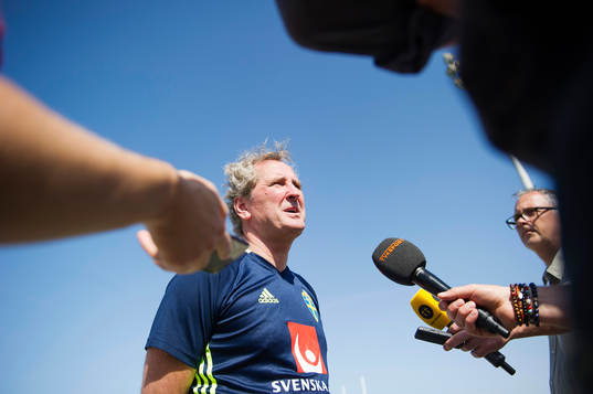 Förbundskapten Erik Hamrén