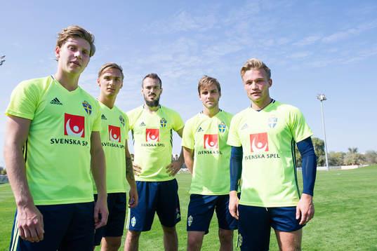Norrköpings spelare Alexander Fransson, Linus Wahlqvist,