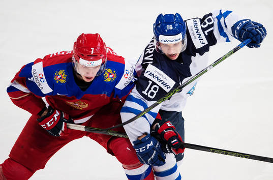 Rysslands Yevgeni Svechnikov och Finlands Vili Saarijärvi